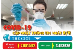 Covid-19: Cập nhật thông tin mới nhất ngày 8/6