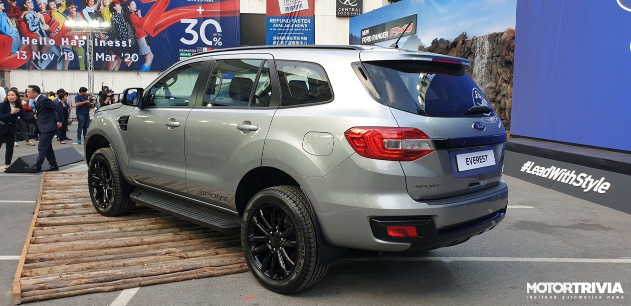 Xem trước Ford Everest Sport sắp ra mắt tại Việt Nam