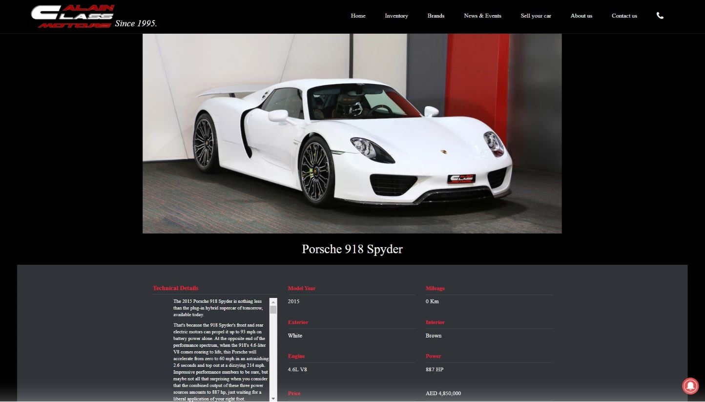 Porsche 918 Spyder bất ngờ cập bến Việt Nam