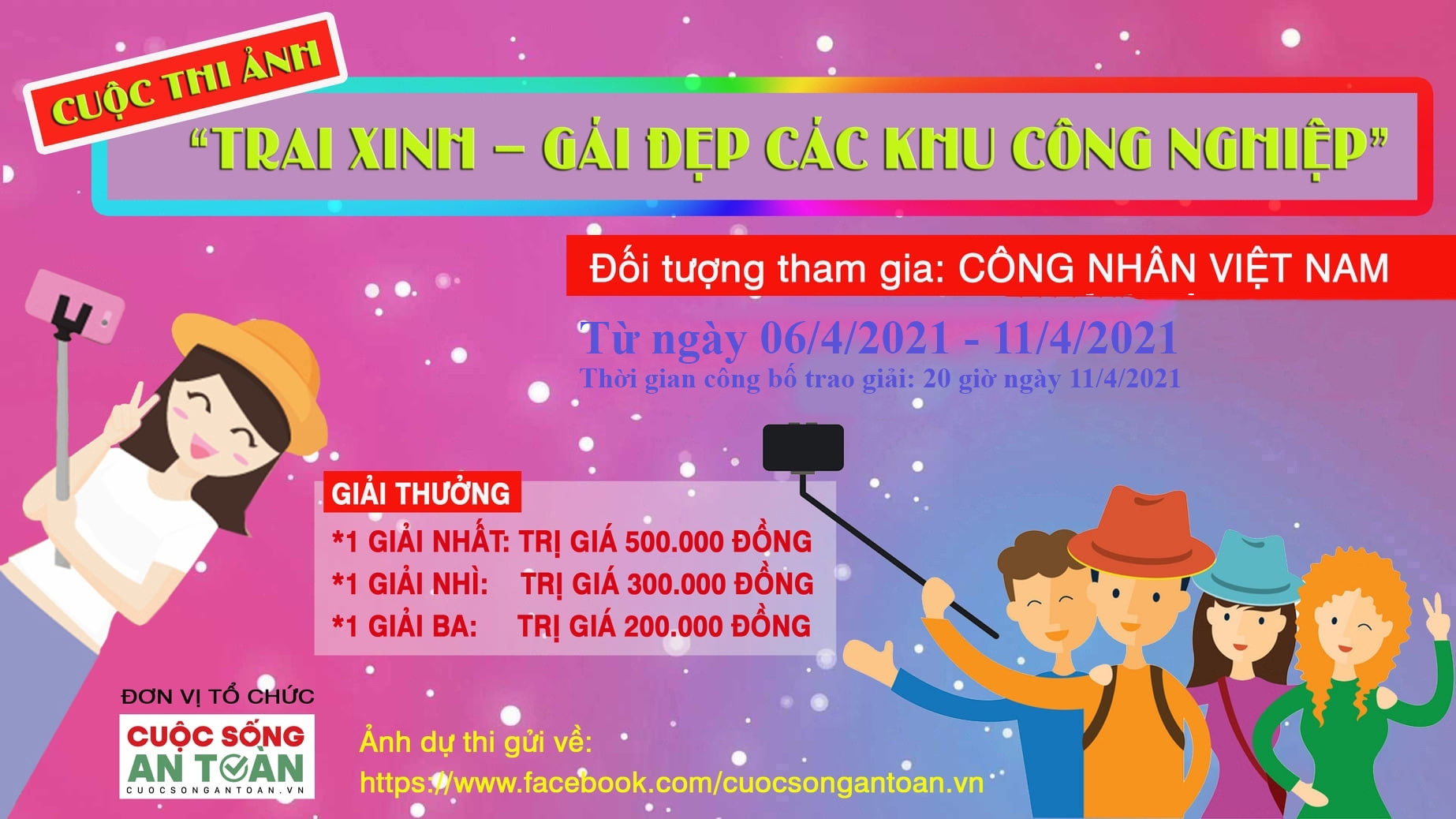 Trai xinh - Gái đẹp các khu công nghiệp: Hướng về phía mặt trời để không thấy bóng tối