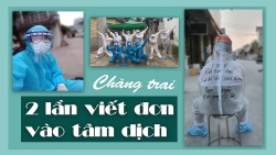 Tình nguyện vào tâm dịch, chàng trai khóc thầm vì không thể chịu tang