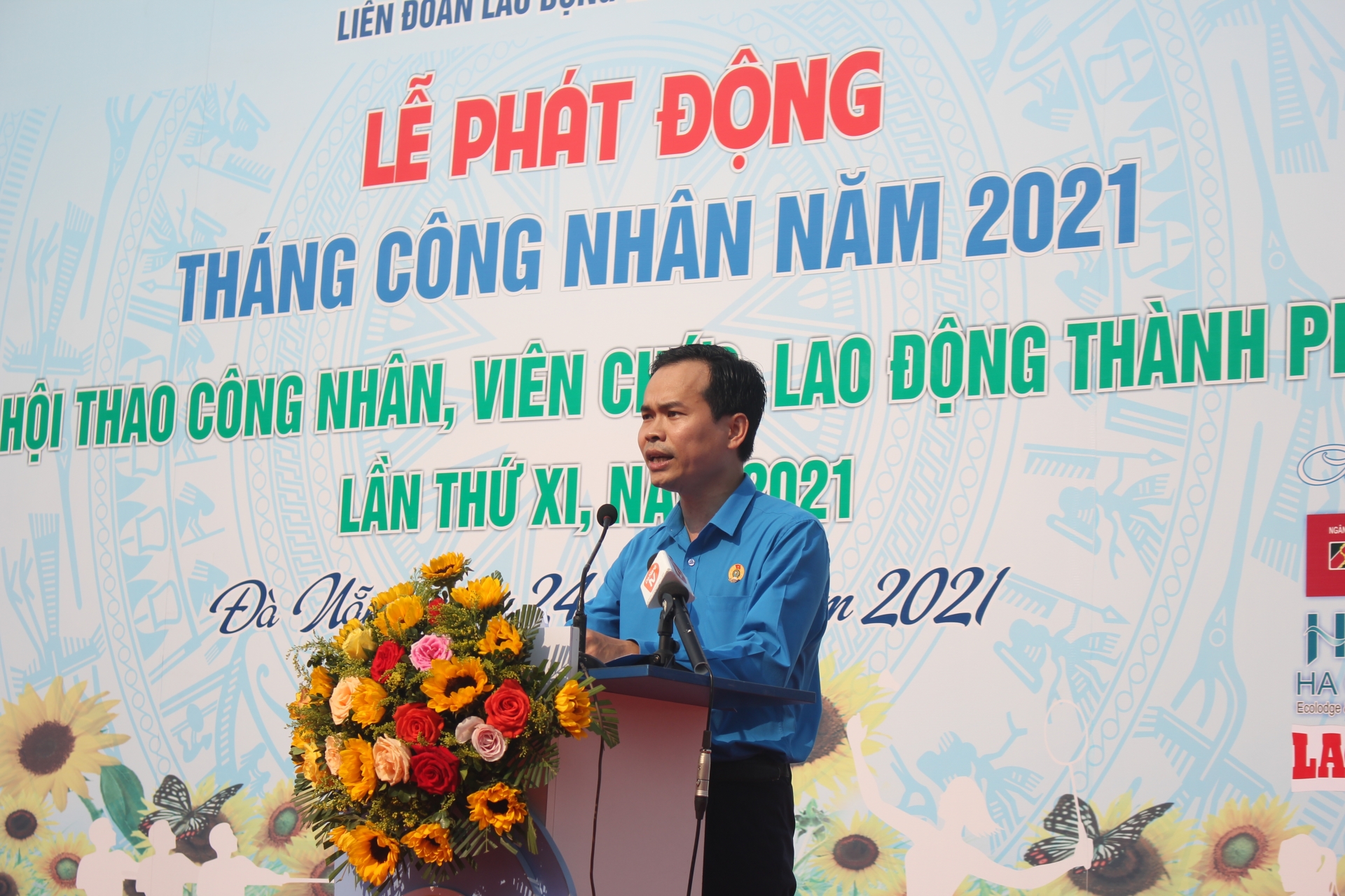 Đà Nẵng: Hơn 1.000 người lao động tham gia phát động Tháng Công nhân 2021