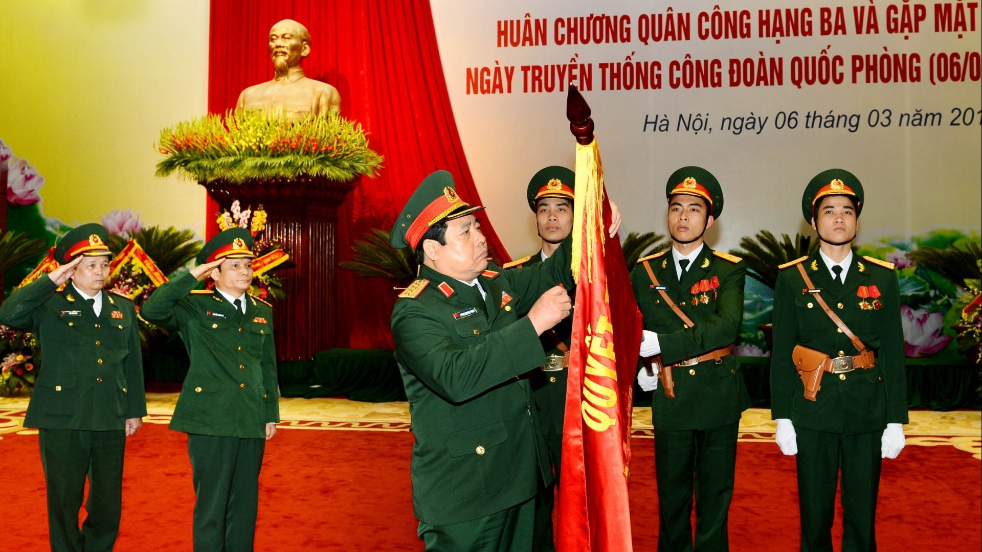 Một số hình ảnh hoạt động của Công đoàn Quốc phòng