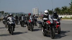 Honda Biker Day 2020 – Hàng trăm mô tô phân khối lớn “khuấy đảo” phố biển