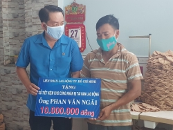 Nghị lực phi thường vượt lên chính mình của nam công nhân bị tai nạn lao động