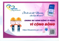 LĐLĐ Bình Dương triển khai cài đặt Bluezone tới đoàn viên, người lao động để phòng dịch