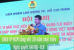 Tổng kết 10 năm thực hiện Nghị quyết số                    6a/NQ-TLĐ