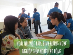 Ngày hội việc làm, định hướng nghề nghiệp giúp người lao động