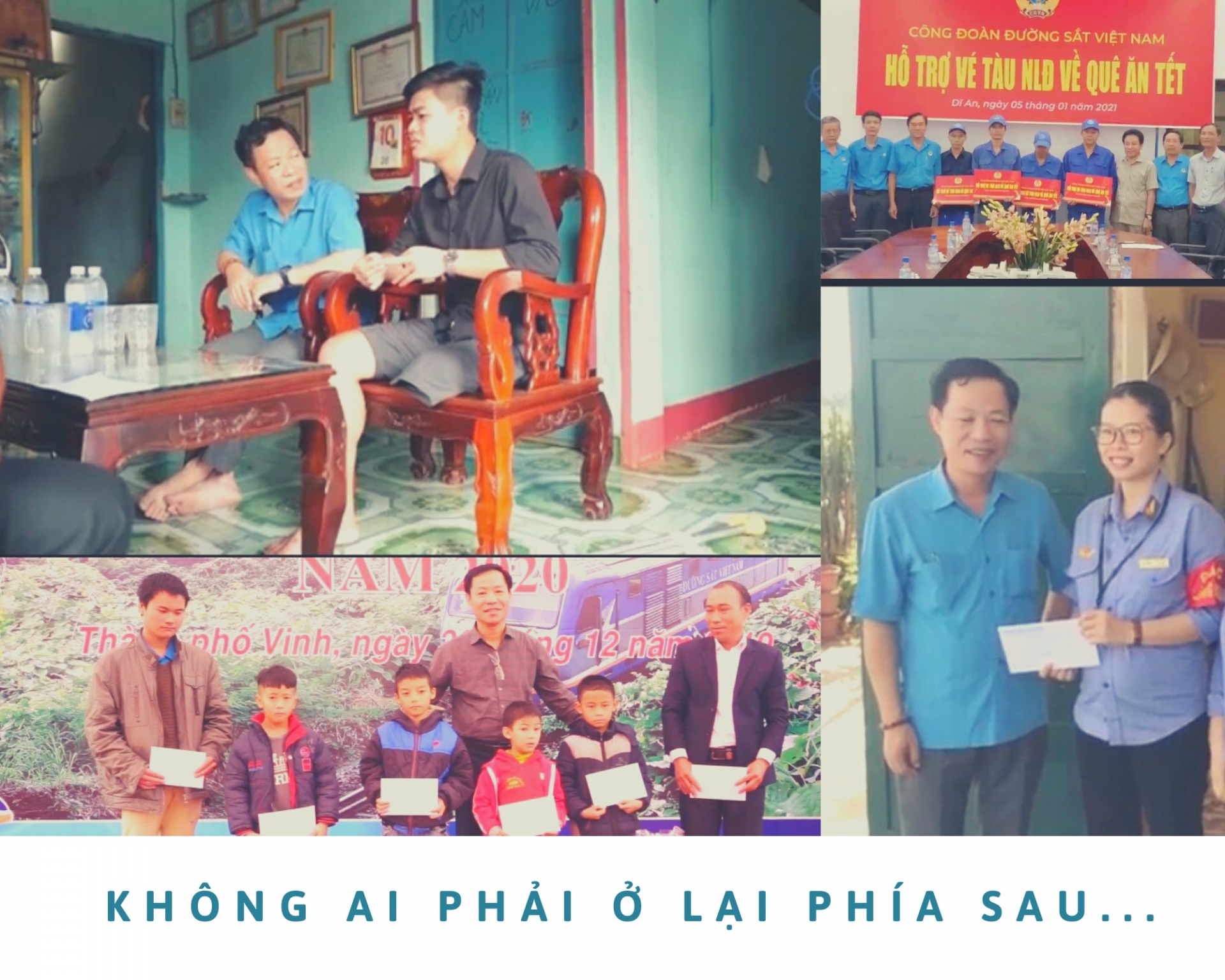 "Không ai phải ở lại phía sau!"