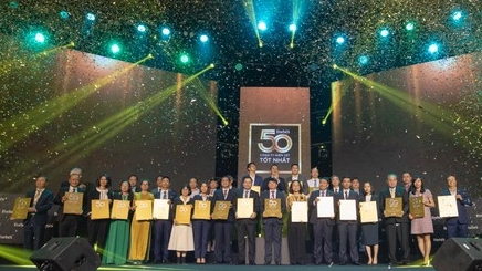 BIDV tiếp tục vào Top 50 công ty niêm yết tốt nhất Việt Nam