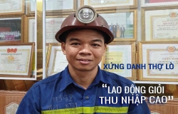 Xứng danh thợ lò lao động giỏi,                 thu nhập cao