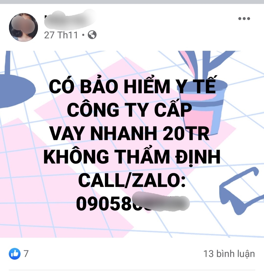 Kỳ 1: Chỉ “thả nhẹ” dòng trạng thái hết tiền, hàng chục người inbox “cần tiền nhắn em”