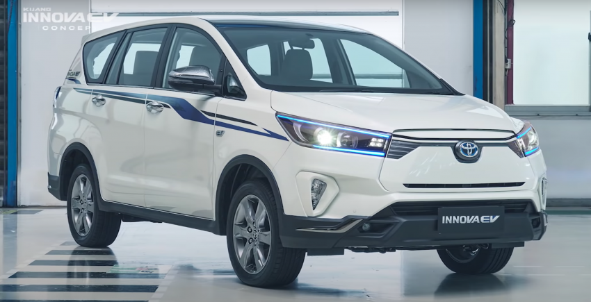 Toyota Innova chạy điện bất ngờ xuất hiện tại Indonesia