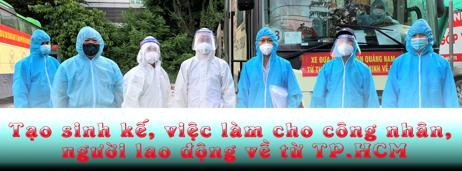 Tạo sinh kế, việc làm cho công nhân, người lao động về từ TP.HCM