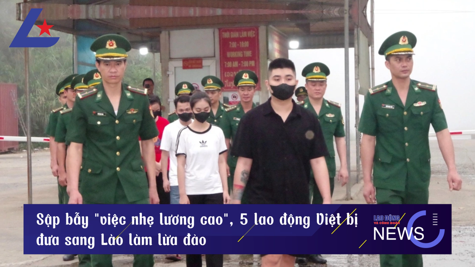 Bản tin công nhân: Sập bẫy "việc nhẹ lương cao", 5 lao động Việt bị đưa sang Lào làm lừa đảo
