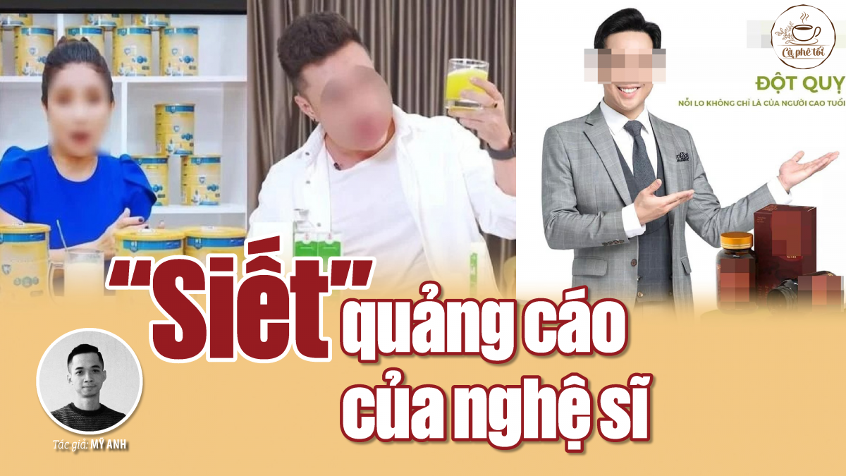 “Siết” quảng cáo của nghệ sĩ