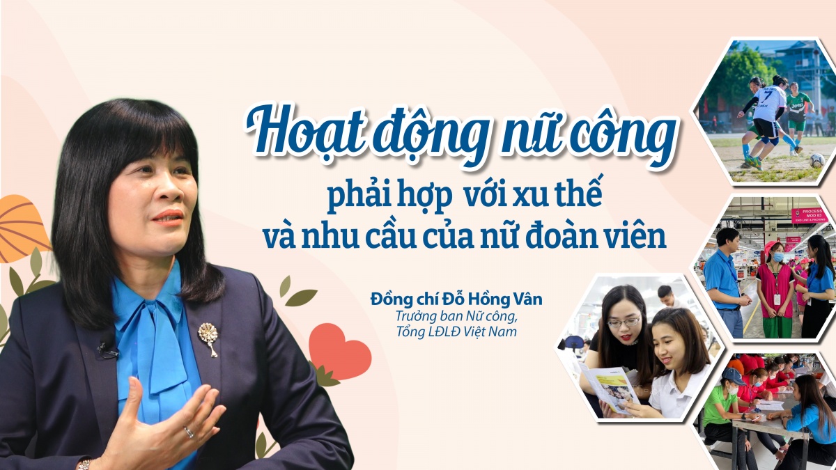 Talk Công đoàn: Hoạt động nữ công phải hợp với xu thế và nhu cầu của nữ đoàn viên